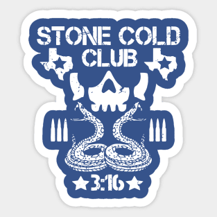 STONE COLD CLUB 2 Sticker